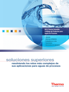Process Water Products Catalog