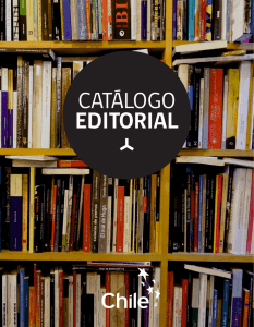 catálogo editorial - Consejo Nacional de la Cultura y las Artes