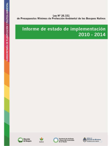 Informe de estado de implementación