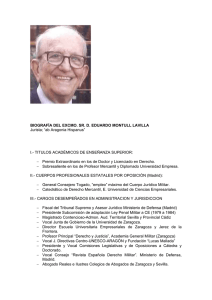 BIOGRAFÍA DEL EXCMO. SR. D. EDUARDO MONTULL LAVILLA