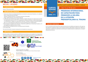 folleto curso UNIA-I.. - Colegio Oficial de Medicos de Huelva