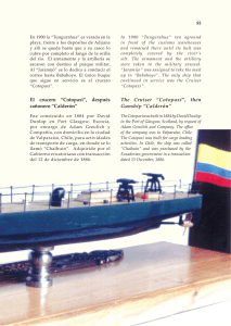 El crucero “Cotopaxi”, después cañonero “Calderón” The Cruiser
