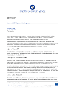 Trocoxil, INN-Mavacoxib - European Medicines Agency