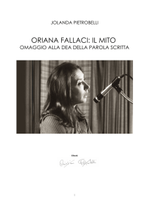 oriana fallaci: il mito