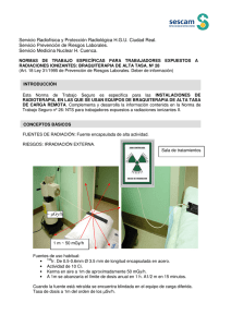 Servicio Radiofísica y Protección Radiológica H.G.U. Ciudad Real