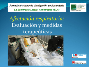 Afectación respiratoria - Asociación Española de ELA