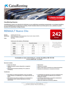RENAULT Nuevo Clio - CaixaBank Equipment Finance