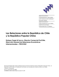 Las Relaciones entre la República de Chile