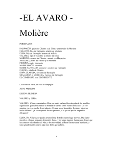 Moliere-El Avaro