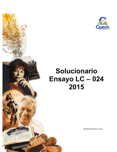 Solucionario Ensayo LC – 024 2015