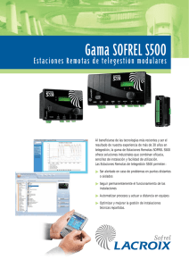 Gama S500 - LACROIX Sofrel