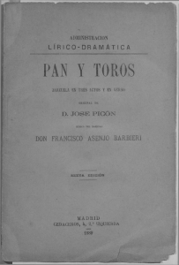 PAN Y TOROS - Junta de Castilla y León