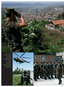 Los infantes de marina con base en Sarajevo realizan sus primeras
