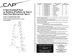 A-Type Dumbbell Rack Le Système D`haltères de Type A Rack Para