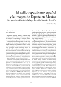 El exilio republicano español y la imagen de España en México