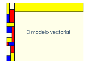 El modelo vectorial