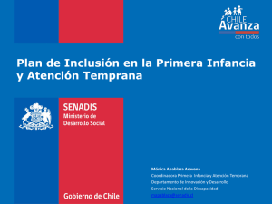 Plan de Inclusión en la Primera Infancia y Atención