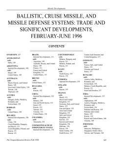 npr 4.1: ballistic, cruise missile, and missile defense systems