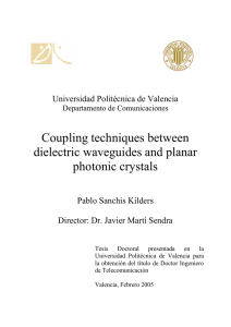 Coupling techniques between dielectric waveguides and planar