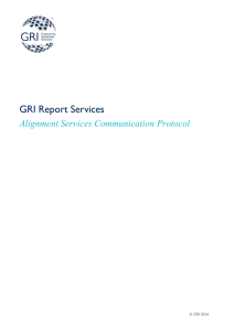 GRI Report Services - Global Reporting Initiative