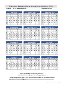 2016-17 School Calendar - CalendarLabs.com
