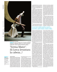 `Yerma Mater`: ¡Si Lorca levantara la cabeza...!