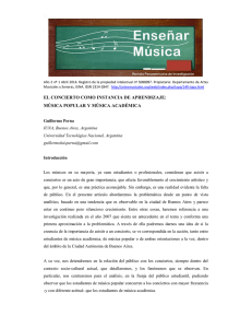 música popular y música académica