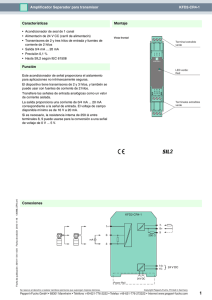 KFD2-CR4-1 Amplificador Separador para