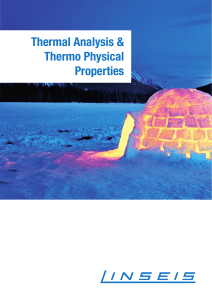 LINSEIS Thermal Analysis Overview