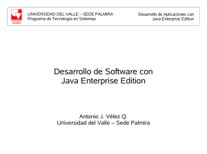 Desarrollo de Software con Java Enterprise Edition