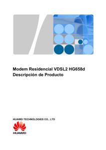 Modem Huawei HG658d