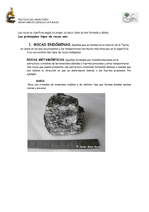 tipos de rocas - IES Parque Goya
