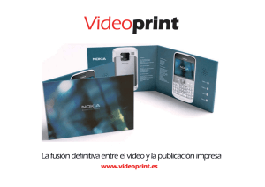 Catálogo - VIDEOPRINT