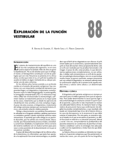 exploración de la función vestibular - Campus IBV