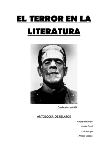 el terror en la literatura