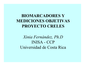 Biomarcadores y mediciones objetivas. - CCP