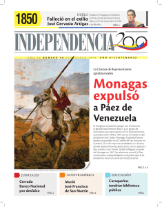 Monagas expulsó - Independencia 200