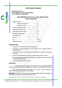 fosfoviñas con boro [ pdf] - Fertifluid. Fertilizantes.