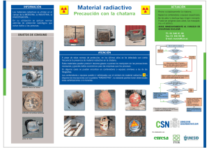 Material Radiactivo: Precaución con la chatarra