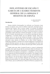 Artículo - Antonio de Escaño y García de Cáceres, teniente general