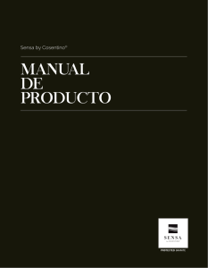 manual de producto