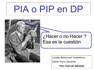 PIA o PIP en DP