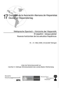 Congreso de la Asociación Alemana de Hispanistas Deutscher
