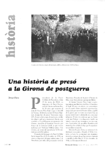 Una historia de presó a la Girona de postguerra