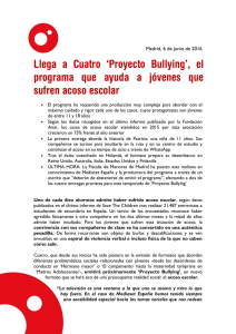 Proyecto Bullying