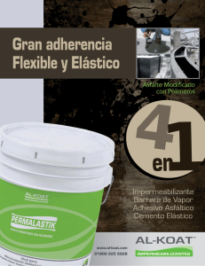 Gran adherencia Flexible y Elástico - Al-Koat