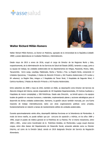 Walter Richard Millán Romero