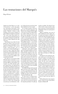 Las tentaciones del Marqués - Revista de la Universidad de México