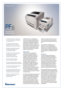 Impresora Intermec PF8