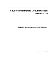 Documents Documentation